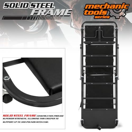 Heavy Duty Convertible Mechanic Creeper