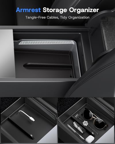 Center Console Organizer Tray for Tesla Model Y Juniper 2025 2026