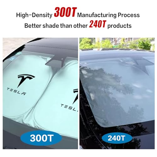 300T Sunshade for Tesla Model Y Model 3
