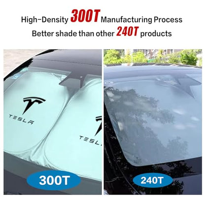 300T Sunshade for Tesla Model Y Model 3