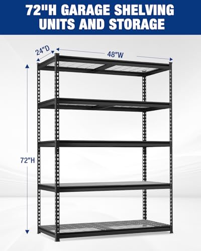 5 Layer Heavy Duty Metal Storage Rack