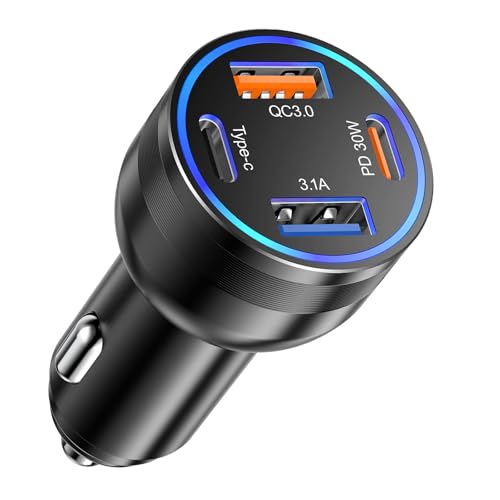 65W USB C Car Charger