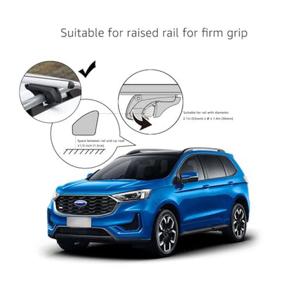 Cross Rail Roof Rack (2 Count)
