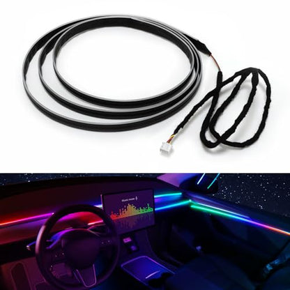 Dreamcolor Acrylic Interior Car LED Strip Light 43