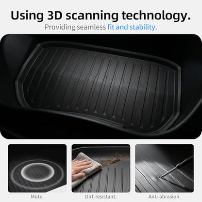All Weather Cargo Liners for Tesla Model 3 Highland 2024 (3 Count)
