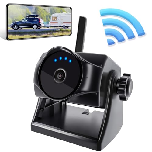 1080P Magnetic Wireless Backup Camera WiFi Hitch Camera