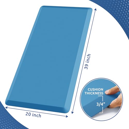 0.8" Thick Kitchen Mat Cushioned Anti Fatigue Rug Comfort Floor Mats