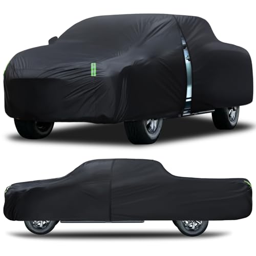 Car Cover Waterproof All Weather Full Outdoor Pickup Truck Cover Rain UV Protection