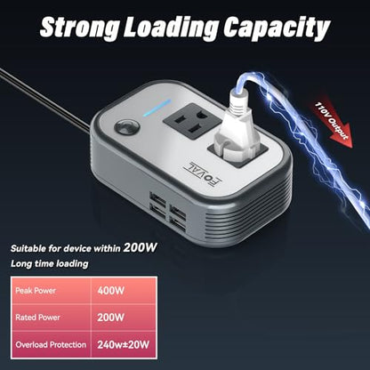 200W Car Power Inverter