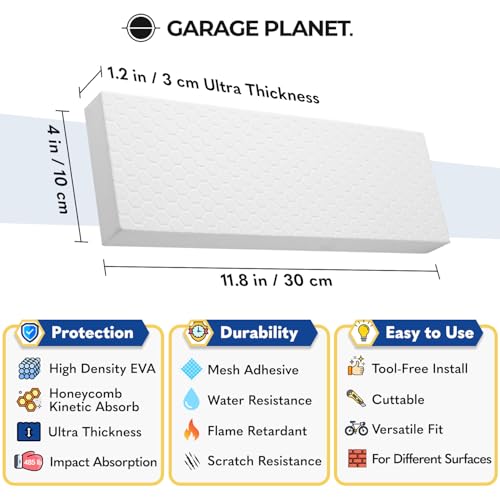 WP01 Garage Wall Protector for Car Door (4 Count)
