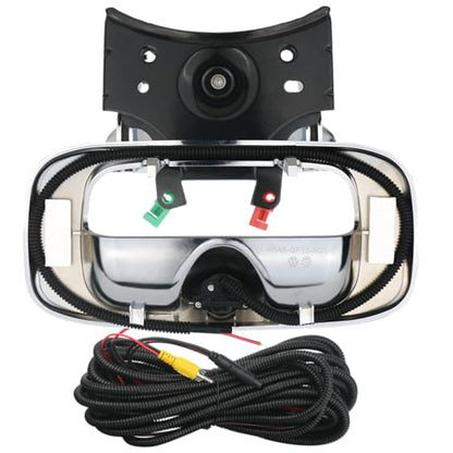 Backup Camera Tailgate Handle Rear View Camera Liftgate Latch Handle Chrome Compatible with 1999