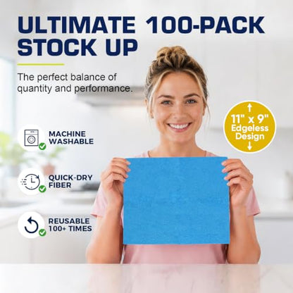 Reusable Shop Towels (100 Count)