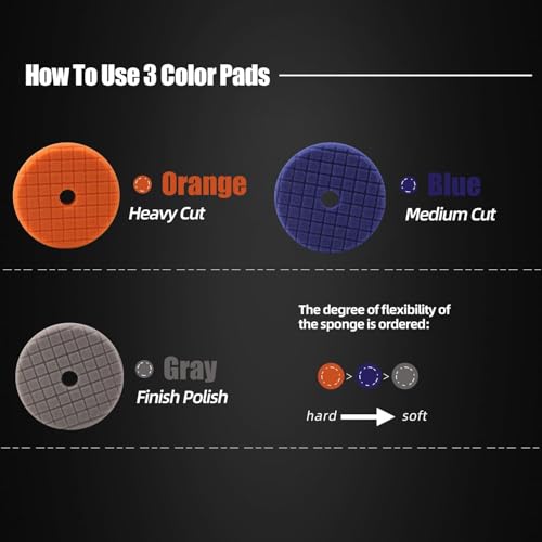PRO Buffing Polishing Pads (3 Count)