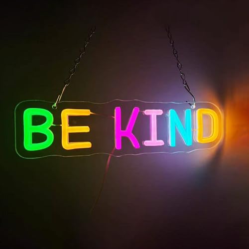 Be Kind Neon Sign for Wall Decor