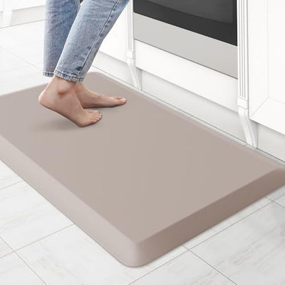 Kitchen Mat Cushioned Anti Fatigue Kitchen Rug 0.8inch Waterproof Non Slip Kitchen Rugs and Mats Standing Desk Mat Comfort Floor Mats for Kitchen Sink Office