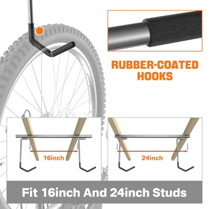 Overhead Bike Rack for Garage