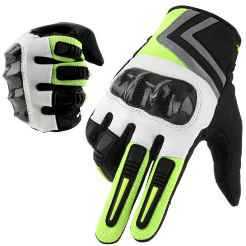 Lightweight Motorcycle Gloves for Men Touchscreen Summer