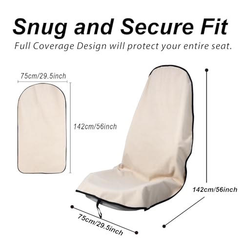 Car Seat Cover Protector Front Seats