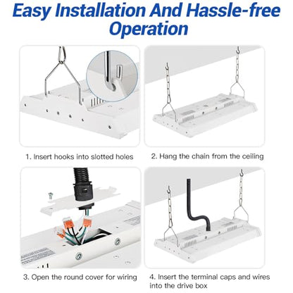 LED Linear Shop Lights 150W (4 Count)