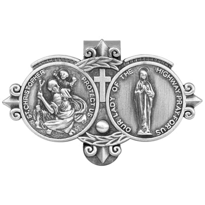 St. Christopher Visor Clip