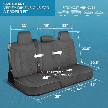 Curated Ashen Leather Seat Covers for Cars & SUVs