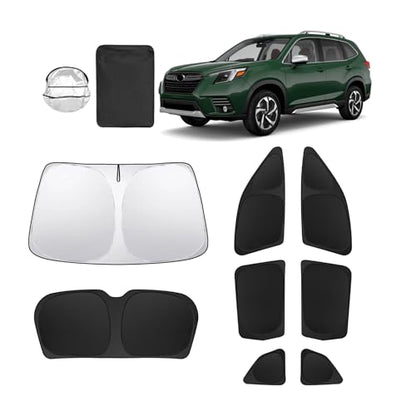 8pcs Car Window Shades for Subaru Forester 2019 (8 Count)