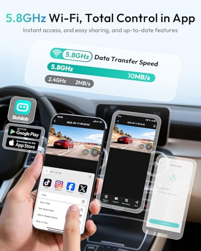 G980H 4K STARVIS Dash Cam Front and Rear