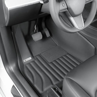 3PCS Extreme Coverage Floor Mats for Tesla Model Y