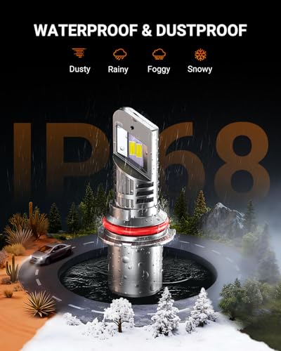 Latest 9007 HB5 LED Bulb high (2 Count)