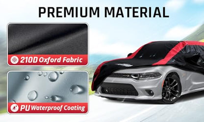Car Cover Waterproof Custom Fit for Dodge Charger 2006
