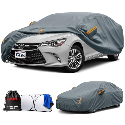 Waterproof Heavy Duty Car Cover Custom Fit Toyota Camry