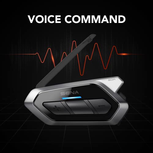 50R 3 Button Motorcycle Bluetooth Headset w