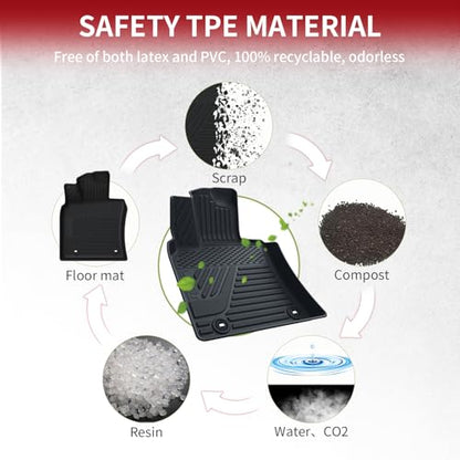 Floor Mats for Toyota Camry 2025 2026 Hybrid