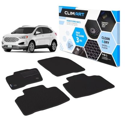All Weather Car Floor Mats Compatible with Ford Edge 2015