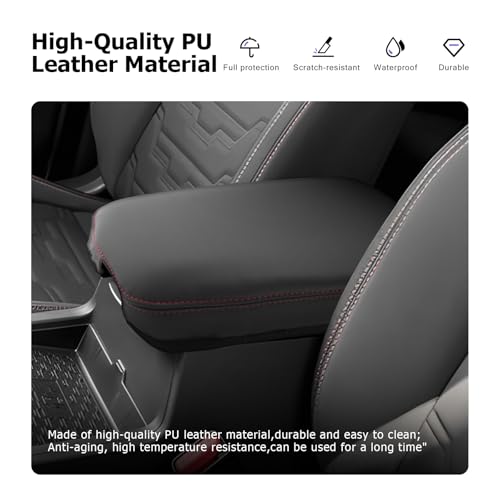 2025 2026 Frontier Center Console Cover Compatible with 2022 2023 2024 2025 2026 Nissan Frontier Accessories Armrest Console Cover Pets Scratch Resistant