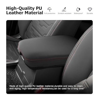 2025 2026 Frontier Center Console Cover Compatible with 2022 2023 2024 2025 2026 Nissan Frontier Accessories Armrest Console Cover Pets Scratch Resistant