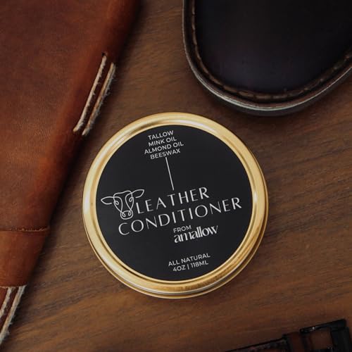 All Natural Leather Conditioner Balm (4 Fl Oz)