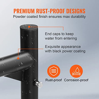 Extendable Steel Truck Ladder Rack