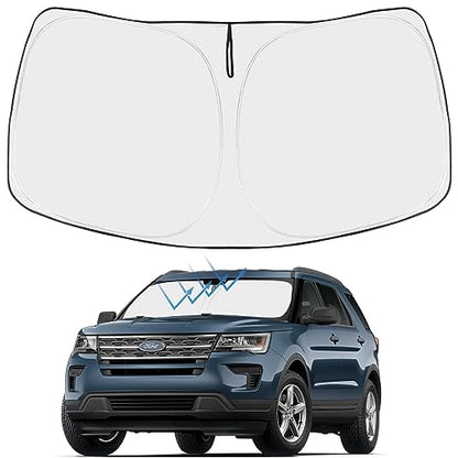 Custom Fit Car Windshield Sun Shade for 2016