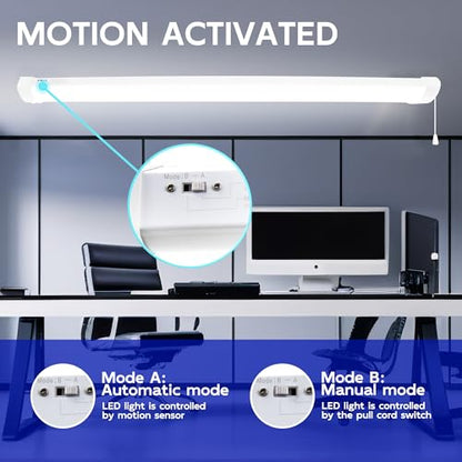 Pir Sensor 4FT 120W LED Shop Light