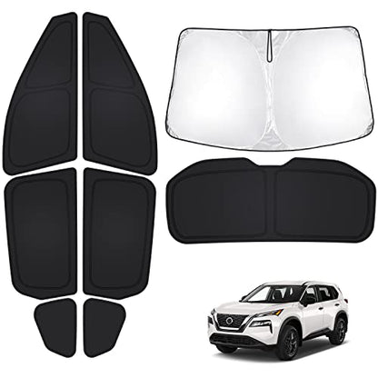 Windshield Sun Shade for Nissan Rogue 2021 (8 Count)