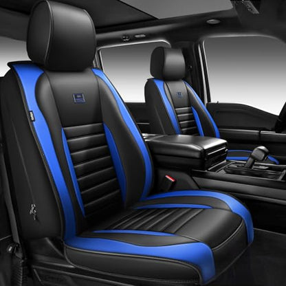 Nappa Leather Car Seat Covers Full Set