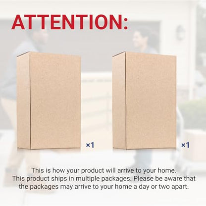 2 Pack 3 Tier 1x4ft Garage Storage Wall Shelving (2 Count)