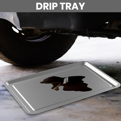 2 Pcs Under Car Oil Pans for Changing Oil