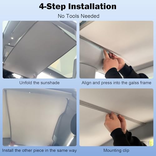 Sunshade for Tesla Model Y Juniper 2025