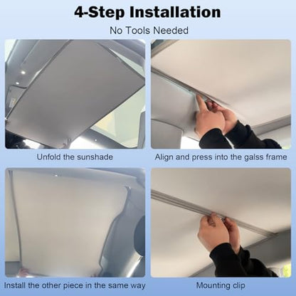 Sunshade for Tesla Model Y Juniper 2025