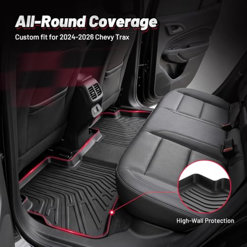 Floor Mats for Chevy Trax 2024 2025 2026 Custom Fit Cargo Liner