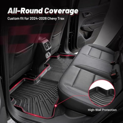 Floor Mats for Chevy Trax 2024 2025 2026 Custom Fit Cargo Liner