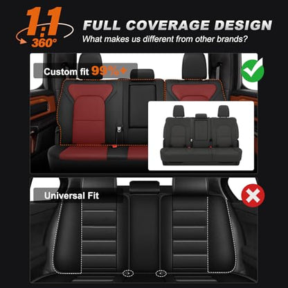Custom Fit Seat Covers for Dodge RAM 1500 2019