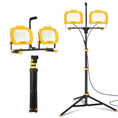 25000 Lumen LED Work Lights with Stand
